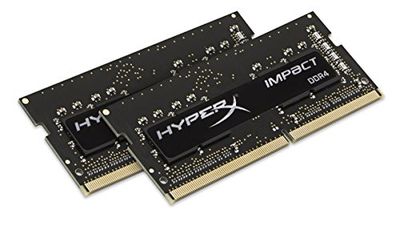 HyperX Impact HX424S14IBK2/8 Memory 8GB Kit*(2x4GB) 2400 MHz DDR4 CL14 SODIMM