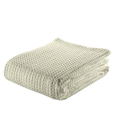 Alexandra House Living Sprei Banus, crèmekleurig, 235 x 290 cm