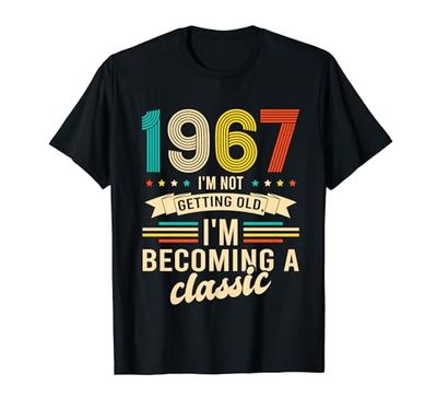 Divertido Vintage "Edición Limitada" Vintage 1967 Cumpleaños Camiseta