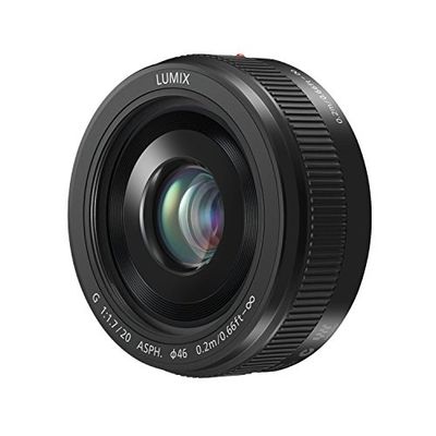Panasonic Obiettivo LUMIX G II, 20 mm, F1.7 ASPH, Micro Quattro Terzi senza specchio, H-H020AK (USA Nero)