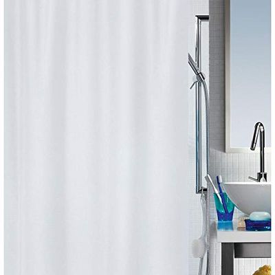 Spirella Rideau de Douche PolyesterPRIMO 180x180cm Blanc