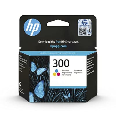 HP CC643EE 300 Original Ink Cartridge, Tri-color, Single Pack