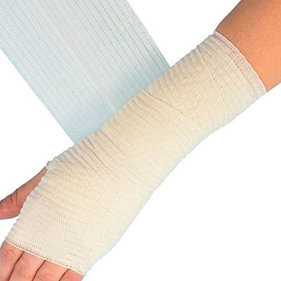 Zarys OE15400P-E Elastoband Flex Bandage élastique tissé non stérile Sac en papier 15 cm x 4 m