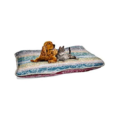 Sogni e Capricci Fantasy Maxi Coussin pour Chien, Love Lines, 60x100cm