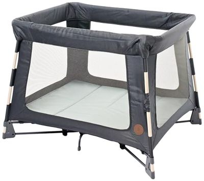 Maxi-Cosi Swift 3 in 1 Travel Cot, Lightweight Travel Cot, Folding Travel Cot, Suitable from Birth 0-3.5 Years, 0-15 kg, Beyond Graphite (Grey)