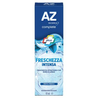 AZ Dentifricio Complete Plus Freschezza Intensa Menta Fresca, 1 tubo da 65 ml