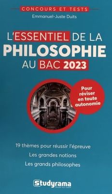 L'essentiel de la philosophie au Bac: Bac 2023