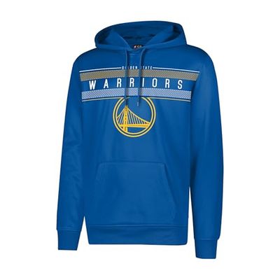 UNK NBA fleece huvtröja för män tröja poly midtown, lagfärg Kunglig L