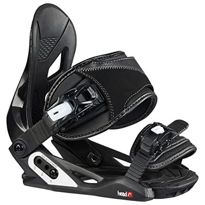 HEAD Fixation Snowboard P JR Bindung Jeunesse Unisexe, Noir, S