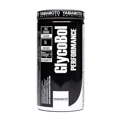 YAMAMOTO NUTRITION GlycoBol PERFORMANCE Cluster Dextrin 700 grammes, à base d'Acides Aminés Essentiels (EAA) et de Peptide de Glutamine, Saveur Orange