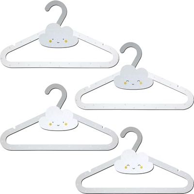 Dalber Percha Infantil Baby Dreams Nube Gris Pack 8 uds. (2 x Modelo) - 31 cm