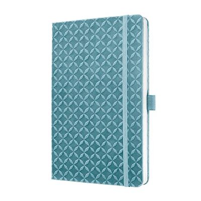 SIGEL JN119 Libreta Jolie, formato similar A5, a líneas, azul