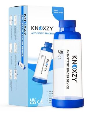 KNOXZY Anti-Static Spacer Device, Inhaler Chamber, use with Metered Dose Inhaler, BPA and Latex Free