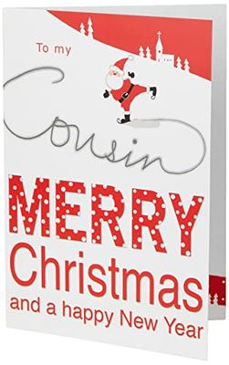 Piccadilly Greetings - Tarjeta de Navidad tradicional (17,78 x 12,7 cm)
