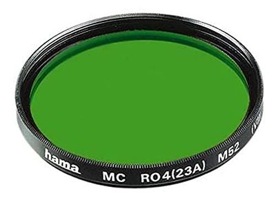 Hama – Filtro 77949 color a infrarossi S/W verde G4 X1 (49,0 mm)