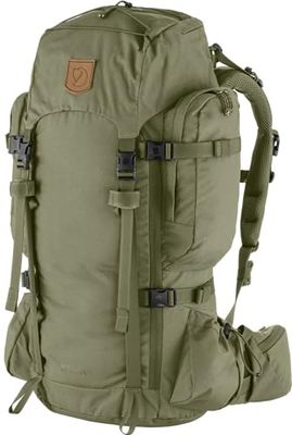 Fjällräven 23200256-620 Kajka 55 M/L plecak sportowy, uniseks, zielony, rozmiar uniwersalny, zielony, jeden rozmiar, sport