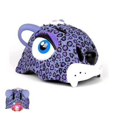 Kinderfietshelm | Fietshelm Voor Peuters, Jongens & Meisjes | Perfect Voor De Scooter, Driewieler, Skateboard En Fiets | Verstelbaar & Veilig | Grootte 49-55 CM | Kinderfietshelm
