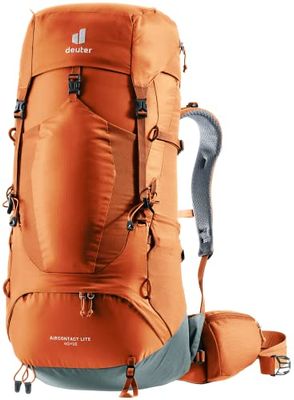 Deuter Mężczyźni Aircontact Lite 40 + 10 3340123 Plecak Trekkingowy, Pomarańczowy, 40+10 L