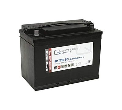 Batería Qbatteries 12TTB-90 Tubular Plate Battery. 12V - 90Ah (330x175x225mm)