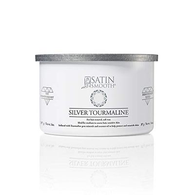 Satin Smooth Silver Tourmaline Soft Wax For Women 14 oz Wax