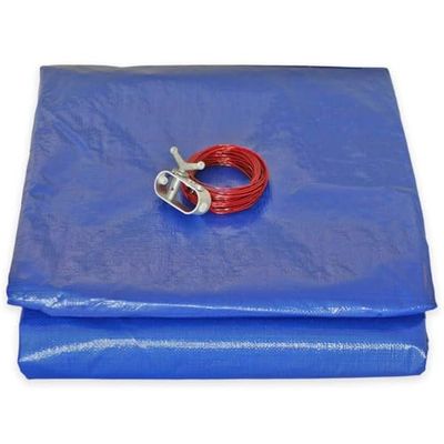 Round Tarpaulin Swimming Pool Diameter: 3.60 m (with mesh Drain). Pool Cover. Waterproof Tarpaulin. Pool Tarpaulin.