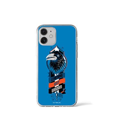 ERT GROUP mobiltelefonfodral för Apple Iphone 12 Mini originalt och officiellt licensierat Harry Potter mönster 014 Vit optimalt anpassad till formen på mobiltelefonen, fodral tillverkad av TPU-plast