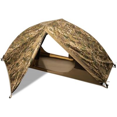 FREE SOLDIER 1 Persona Tienda de campaña para Exteriores Ultraligera para una Persona, en Camuflaje, Camping al Aire Libre, Aventura, Tienda de Pesca, fácil de Montar y Transportar, protección contra