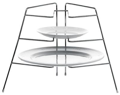 Premier Housewares - Soporte esquinero para Platos, Color Cromado