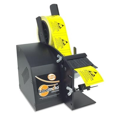 START International LD3000-EU Distributeur D'Étiquettes Électrique à Haute Vitesse, Largeur Maximale de 57 mm, Longueur Maximale de 76 mm, Noir