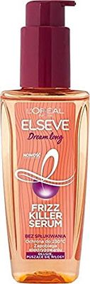 L'Oréal Paris Elseve Dream Long Frizz Killer Serum Without Rinse, Protects and Prevents Cansing, 100 ml