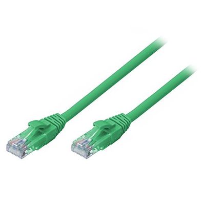 Cable de Red Rígido UTP Categoría 6 LINDY 48047 Verde 1 m 1 unidad