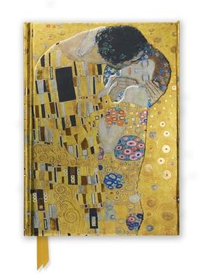 Gustav Klimt: The Kiss (Foiled Journal): Unser hochwertiges, liniertes Blankbook mit festem, künstlerisch geprägtem Einband und Magnetverschluss: 03