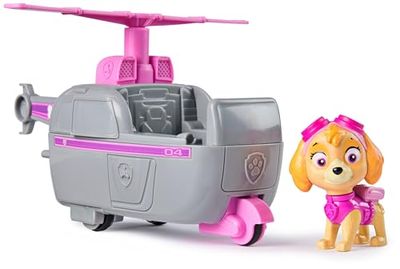 Patrulla Canina - Helicóptero Y Figura Skye - Helicóptero Juguete con 1 Figura Skye - Patrulla Canina Juguetes - 6071211 - Juguetes Niños 3 Años + - Regalo Niños 3 años +