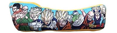 LYO Cojín con logotipo de Dragon Ball Z – Cojín cómodo y agradable de apretar – Diseño logo y personajes del animado – Regalo para Fan y apasionado – Calidad superior – Dimensiones: 60 x 30 cm
