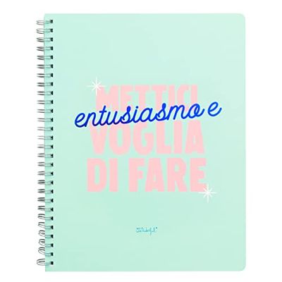 Mr. Wonderful Notebook - Put enthusiasm and desire to do