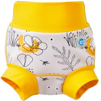 Splash About Pañal feliz mejorado para bebés y niños pequeños' (Flower Meadow, 3-6 månader)