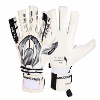 HO Soccer GHOTTA EVO2 RN Black Legend Målvaktshandskar, Unisex Vuxen, Vit/Svart 7
