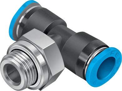 Festo 186273 Modèle Qsmt-g1/8–6 Push-in T-fitting (lot de 10)