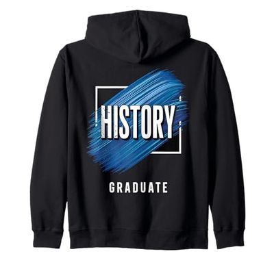 History Degree Graduate Zip Hoodie