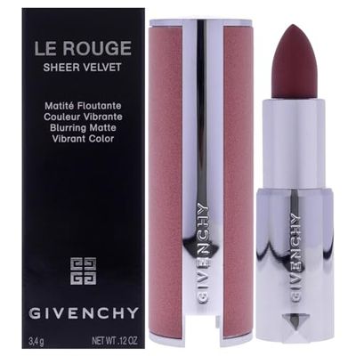 Le Rouge Sheer Velvet Matte Lipstick - N27 Rouge Infuse by Givenchy for Women - 0.11 oz Lipstick