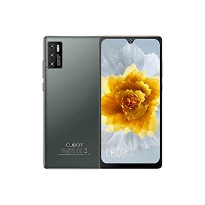 Cubot P50-6.2" HD+ Smartphone, 6GB en 128GB, Dual Camera, 20MP, 4200mAh Batterij, Android 11, Mediatek Helio P22 Processor, Groene Kleur