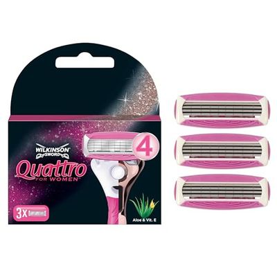 Wilkinson Sword - Quattro pour femme - Lames de rasoir