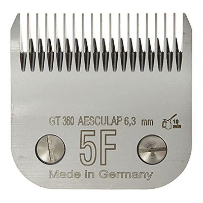 Kerbl GT360 SnapOn Aesculap Shaving Heads, 5F Shaving Head, 6.3 mm Cutting Length, Pack of 50