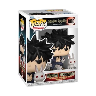 Funko Pop!&Buddy: JJK - Megumi Fushiguro - (Rabbit) - Jujutsu Kaisen - Samling Vinylfigur - Presentid?? - Officiell Merchandising - Leksaker f??r Barn Och Vuxna - Anime Fans