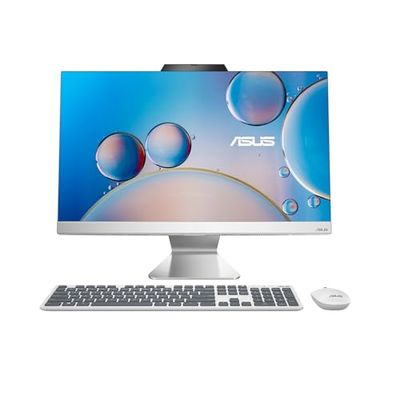ASUS All-In-One A3402WVAK B0D3RCKG36 con display 23.8", 100Hz, Processore Intel Core 13 gen i5-1335U, RAM 8GB, 512GB SSD PCIE, Windows 11 Home, Bianco