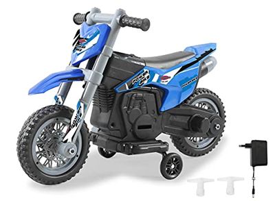 Jamara Ride-on Moto Power Bike Blu 6V