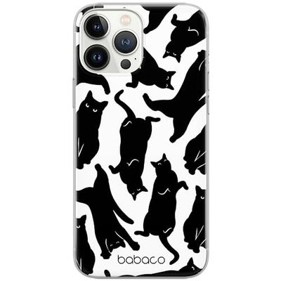 ERT GROUP mobiltelefonfodral för Iphone 13 PRO MAX originalt och officiellt licensierat Babaco mönster Cats 005 optimalt anpassad till formen på mobiltelefonen, fodral tillverkad av TPU-plast