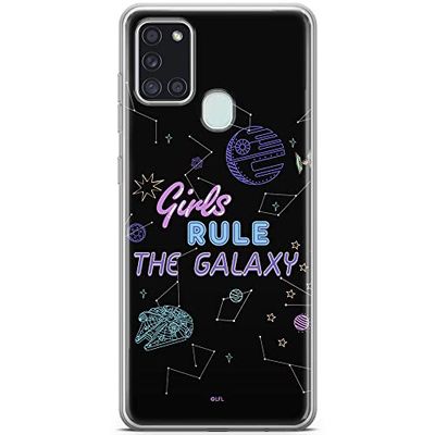 ERT GROUP etui na telefon Samsung A21s, case oryginalny i oficjalnie licencjonowany przez Star Wars, wzór Gwiezdne Wojny 024, optymalnie dopasowane, plecki z TPU