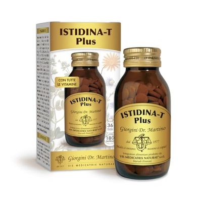 ISTIDINA-T PLUS pastiglie - 90 g (integratore di L-Istidina arricchito con piante, vitamine e minerali come rame e zinco per il sistema immunitario)