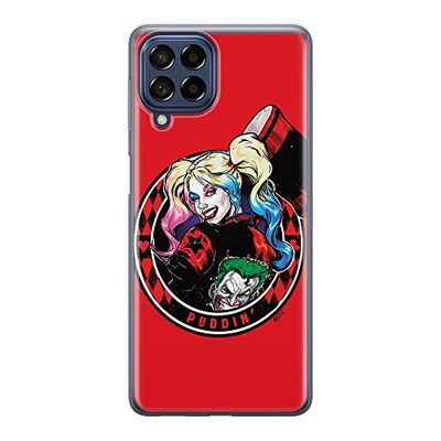ERT GROUP etui na telefon Samsung M33 5G, case oryginalny i oficjalnie licencjonowany przez DC, wzór Harley Quinn 002, optymalnie dopasowane, plecki z TPU